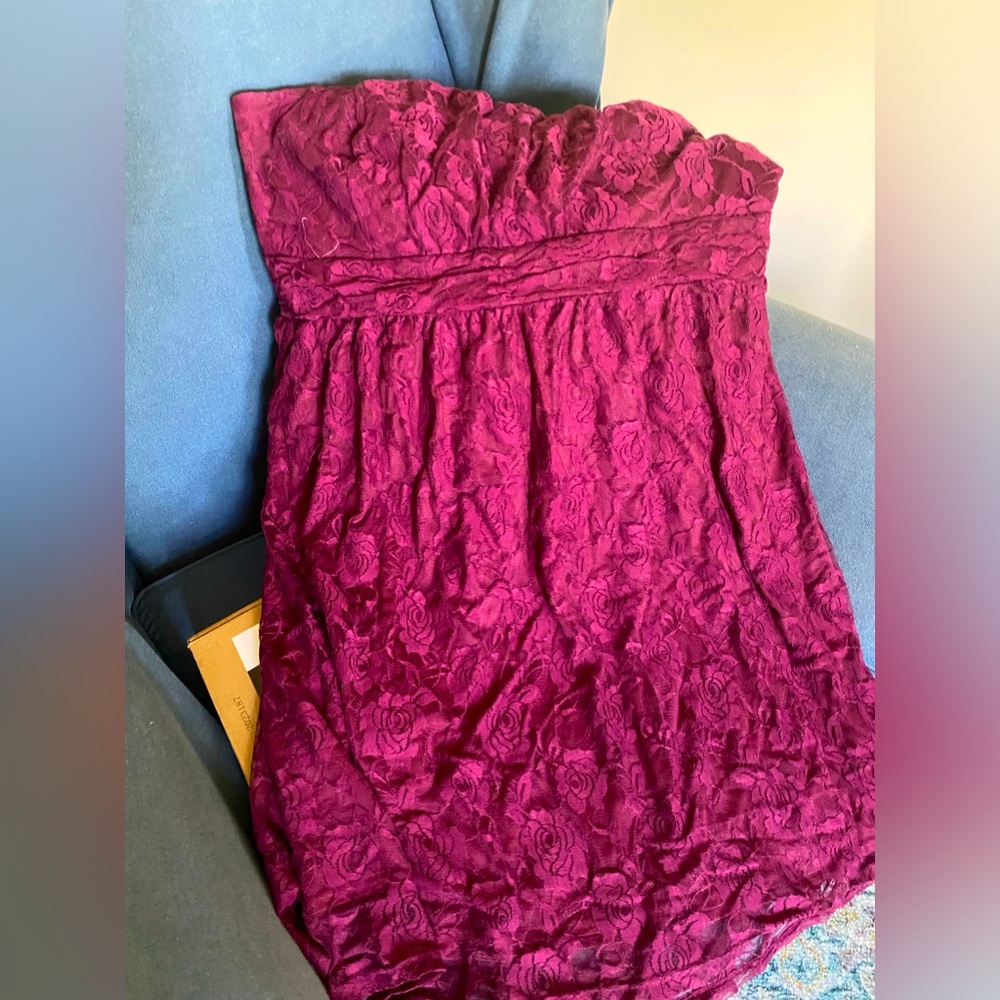 Rare vintage Torrid lace halter dress 🔥